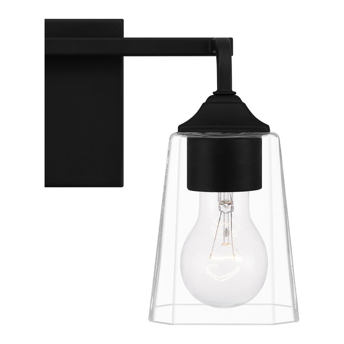 Quoizel THO8614MBK Two Light Bath, Matte Black