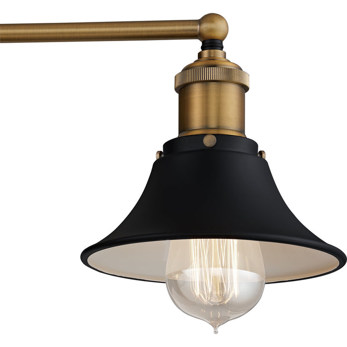 Quoizel TRF8615MBK Two Light Bath, Matte Black