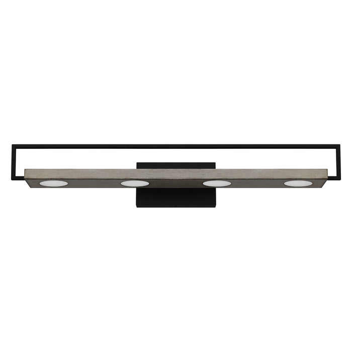 Quoizel WINN8532MBK LED Bath, Matte Black