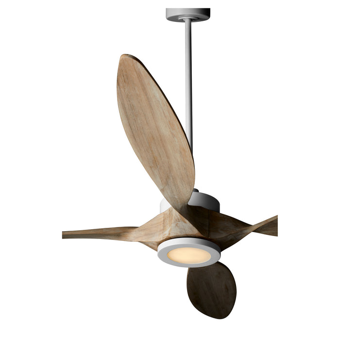 Quorum 28664-8 66" Ceiling Fan, Studio White