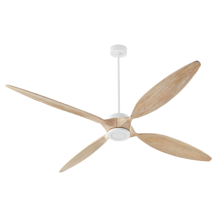 Quorum 28804-8 80" Ceiling Fan, Studio White