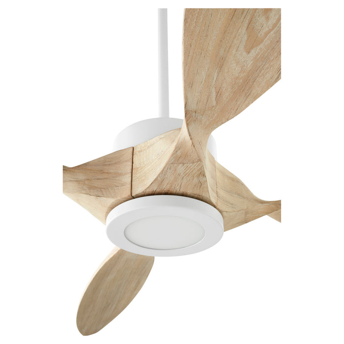 Quorum 28804-8 80" Ceiling Fan, Studio White