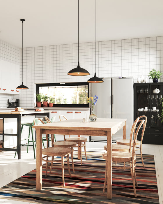 Alora PD627914MB One Light Pendant, Matte Black