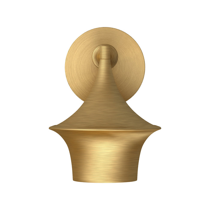 Alora WV523007BG One Light Vanity, Brushed Gold