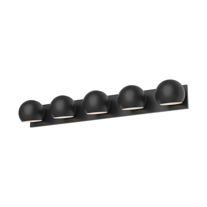 Alora VL648540MB Five Light Bathroom Fixtures, Matte Black