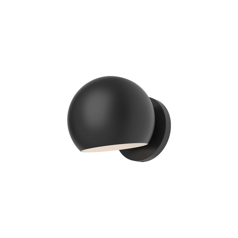 Alora WV648006MB One Light Wall Sconce, Matte Black