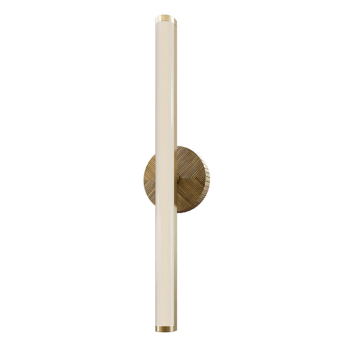 Alora WV361230VB LED Bathroom Fixture, Vintage Brass