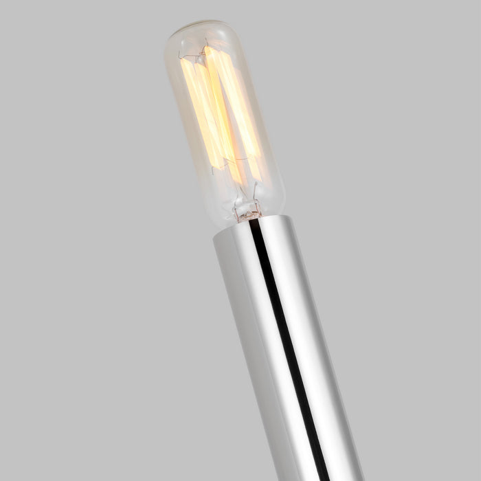 Visual Comfort Studio EW1161PN One Light Wall Sconce, Polished Nickel