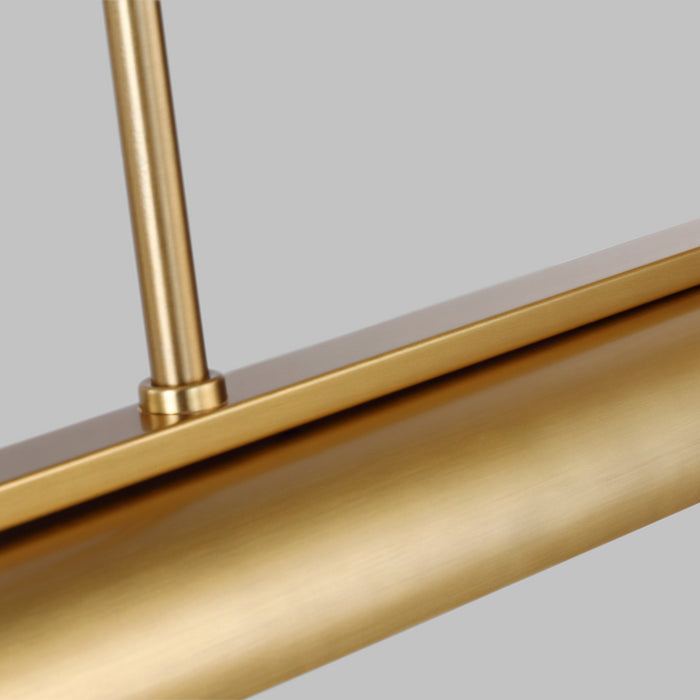 Visual Comfort Studio KC1091BBS LED Linear Chandelier, Burnished Brass