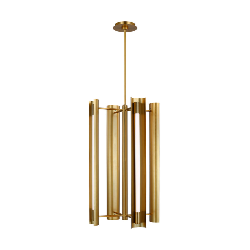 Visual Comfort Studio KP1104BBS LED Pendant, Burnished Brass