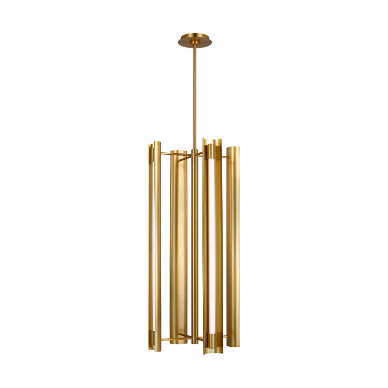 Visual Comfort Studio KP1114BBS LED Pendant, Burnished Brass