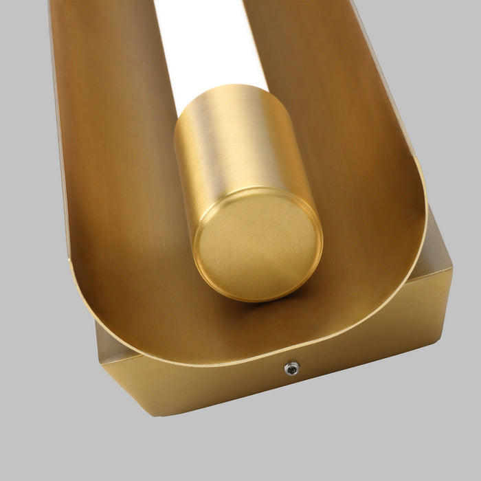 Visual Comfort Studio KWL1081BBS LED Vanity, Burnished Brass