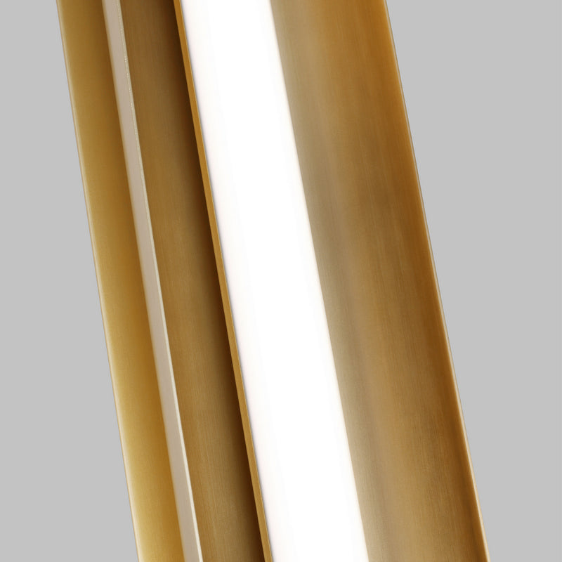 Visual Comfort Studio KWL1091BBS LED Vanity, Burnished Brass
