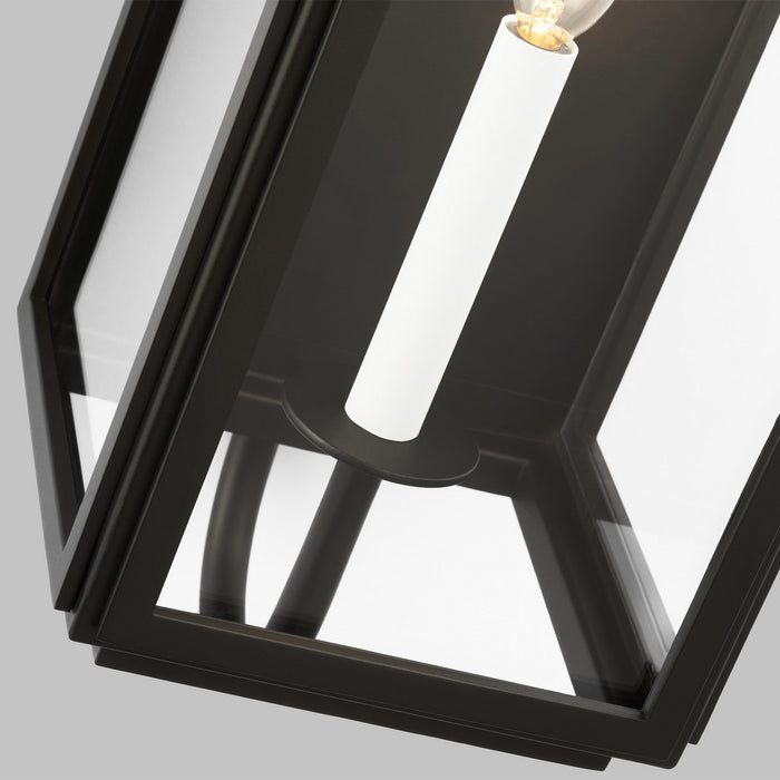 Visual Comfort Studio LO1001TXB One Light Wall Lantern, Textured Black