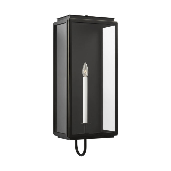 Visual Comfort Studio LO1021TXB One Light Wall Lantern, Textured Black