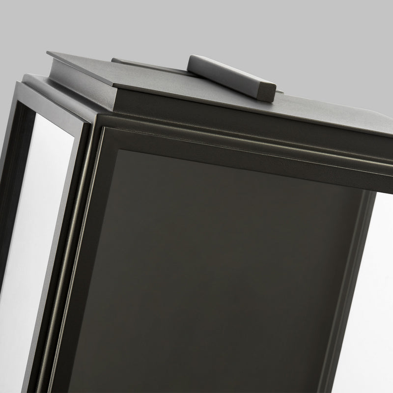 Visual Comfort Studio LO1021TXB One Light Wall Lantern, Textured Black