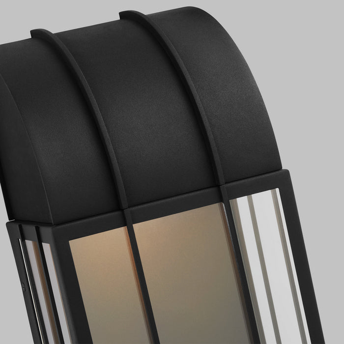 Visual Comfort Studio LO1051TXB-L1 LED Wall Lantern, Textured Black