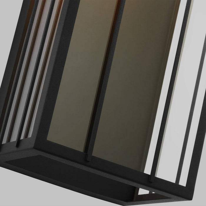 Visual Comfort Studio LO1051TXB-L1 LED Wall Lantern, Textured Black