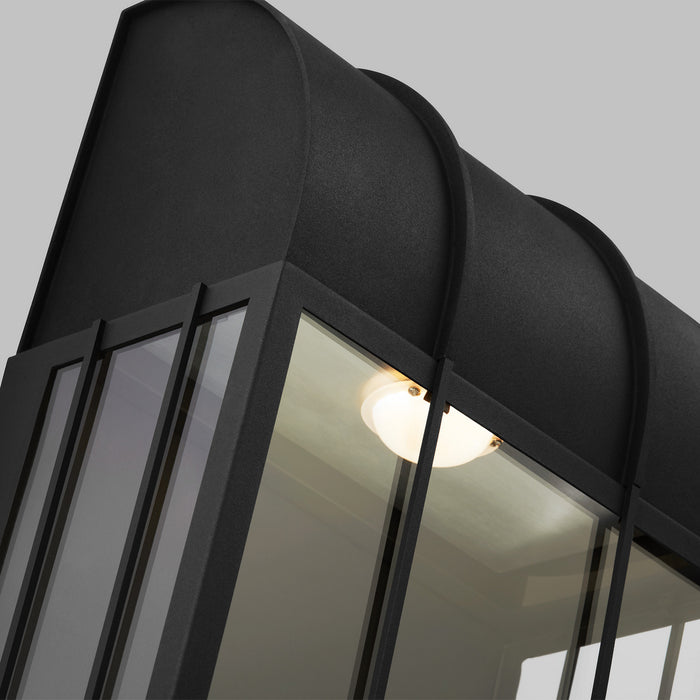Visual Comfort Studio LO1061TXB-L1 LED Wall Lantern, Textured Black