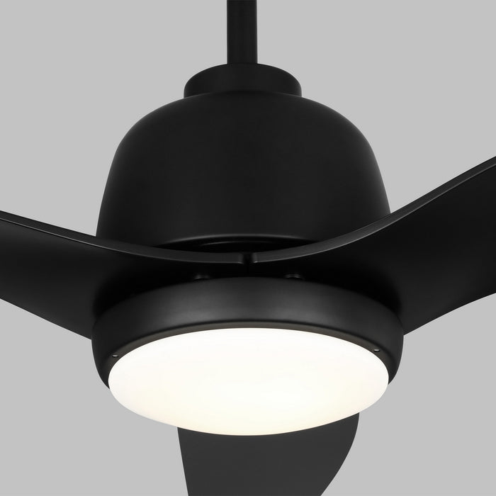 Visual Comfort Fan 3AVLCR54MBKD 54" Ceiling Fan, Midnight Black