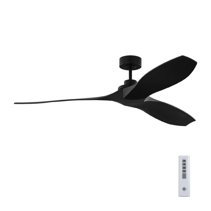 Visual Comfort Fan 3CLNCSM60MBK 60" Ceiling Fan, Midnight Black