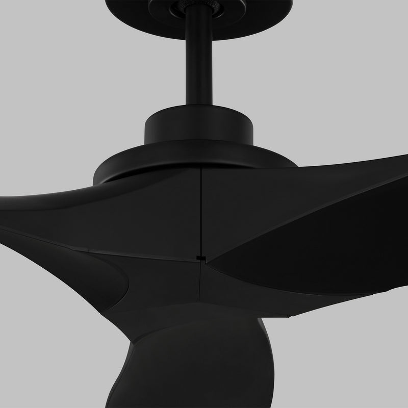 Visual Comfort Fan 3CLNCSM60MBK 60" Ceiling Fan, Midnight Black