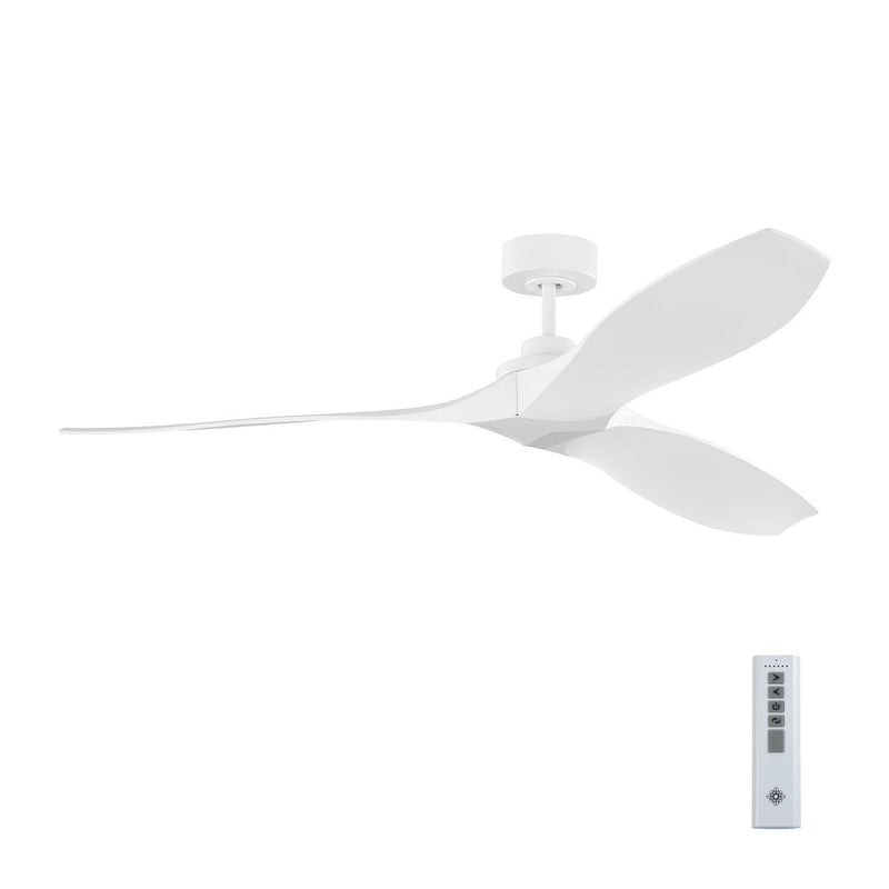 Visual Comfort Fan 3CLNCSM60RZW 60" Ceiling Fan, Matte White
