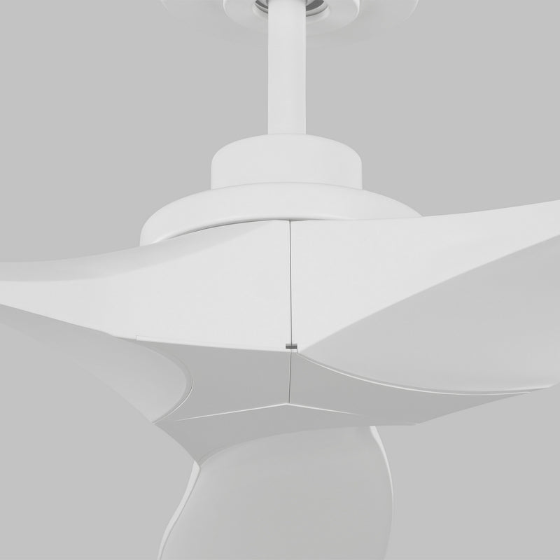 Visual Comfort Fan 3CLNCSM60RZW 60" Ceiling Fan, Matte White