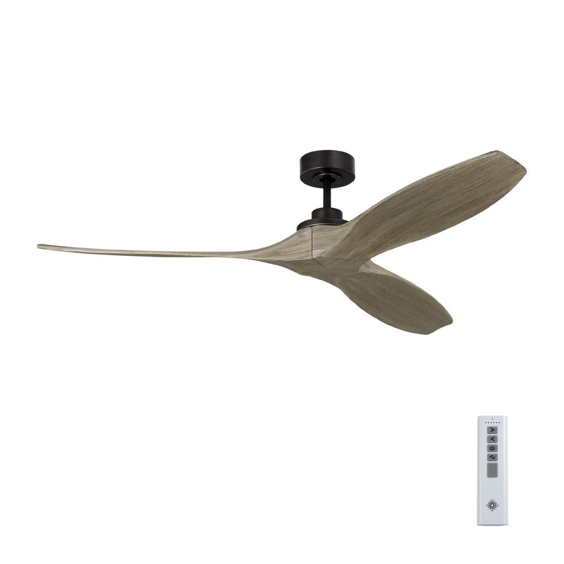 Visual Comfort Fan 3CLNSM60AGP 60" Ceiling Fan, Aged Pewter