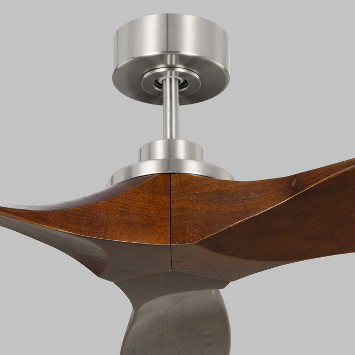 Visual Comfort Fan 3CLNSM60BS 60" Ceiling Fan, Brushed Steel
