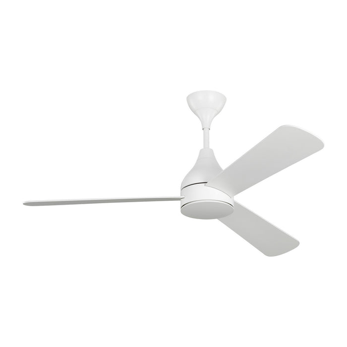 Visual Comfort Fan 3STMSM52RZWD 52" Ceiling Fan, Matte White