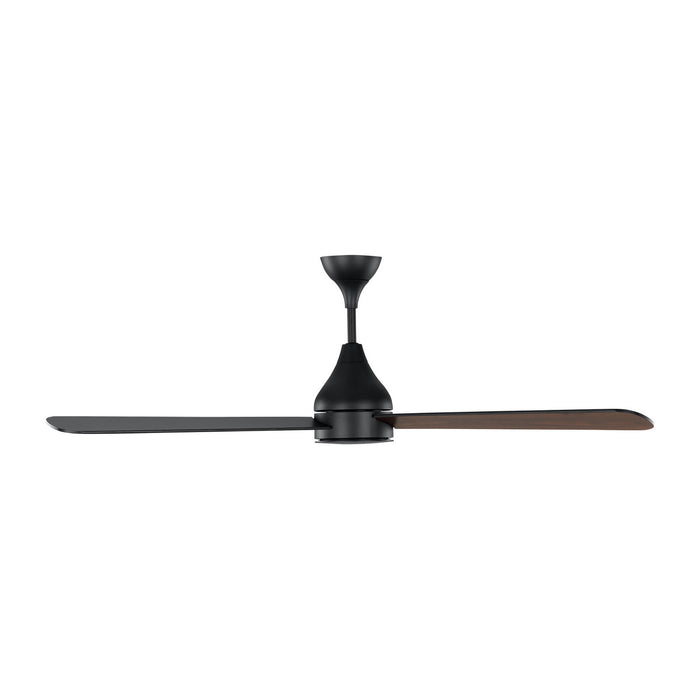 Visual Comfort Fan 3STMSM60MBKD 60" Ceiling Fan, Midnight Black