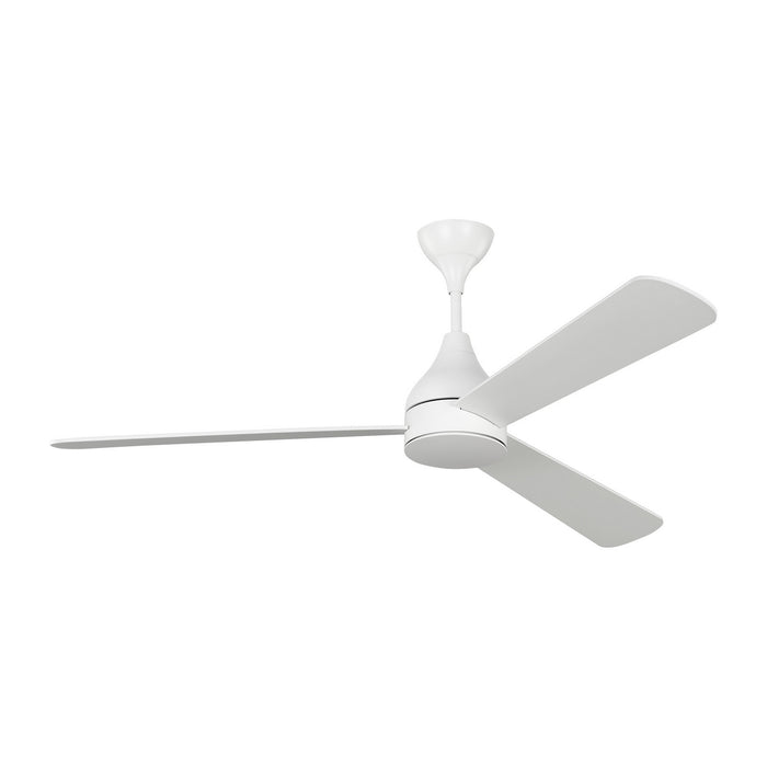 Visual Comfort Fan 3STMSM60RZWD 60" Ceiling Fan, Matte White