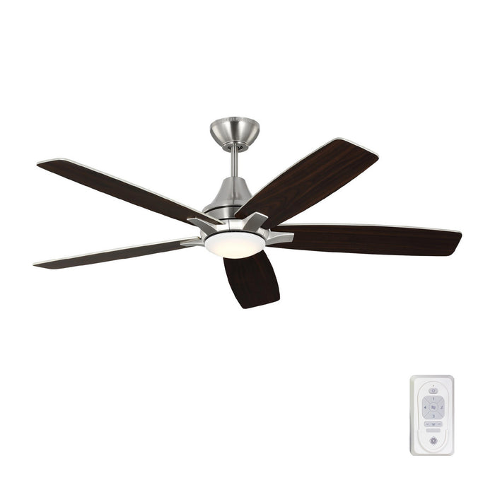Generation Lighting 5LWDR52BSD 52" Ceiling Fan, Brushed Steel