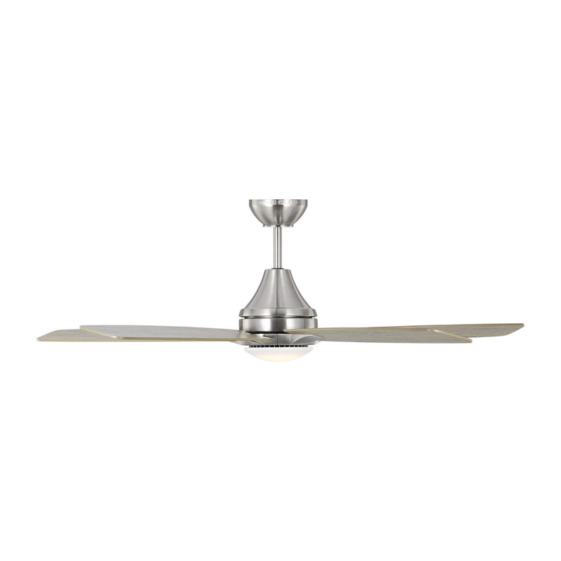 Generation Lighting 5LWDR52BSLGD 52" Ceiling Fan, Brushed Steel