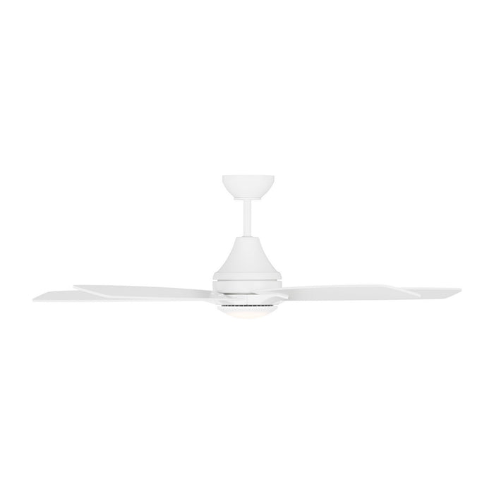 Generation Lighting 5LWDR52RZWD 52" Ceiling Fan, Matte White