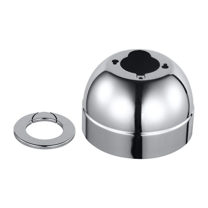 Visual Comfort Fan MC93CH Slope Ceiling Canopy Kit, Chrome