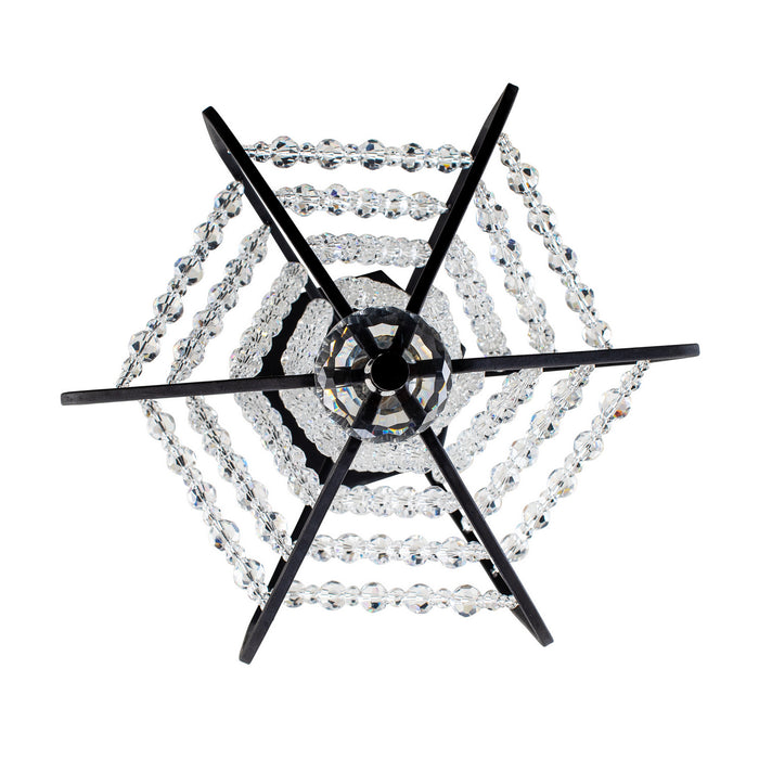 Varaluz 321M01CB One Light Mini Pendant, Carbon