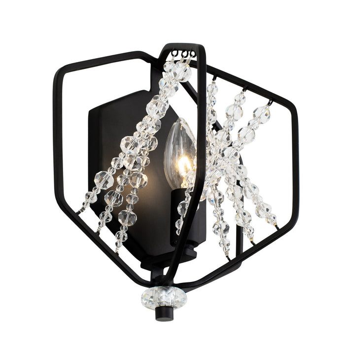Varaluz 321W01CB One Light Wall Sconce, Carbon