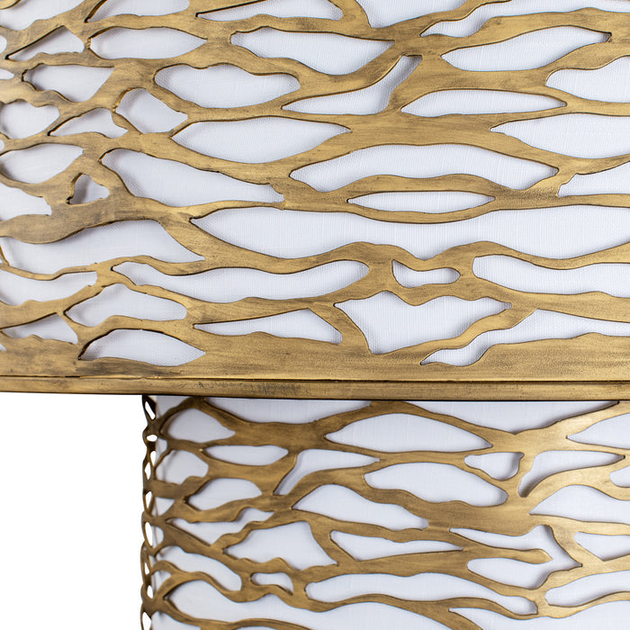 Varaluz 348F16HG 16 Light Foyer Pendant, Havana Gold