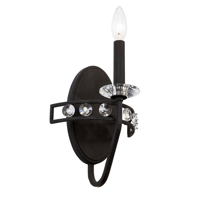 Varaluz 363W01CB One Light Wall Sconce, Carbon