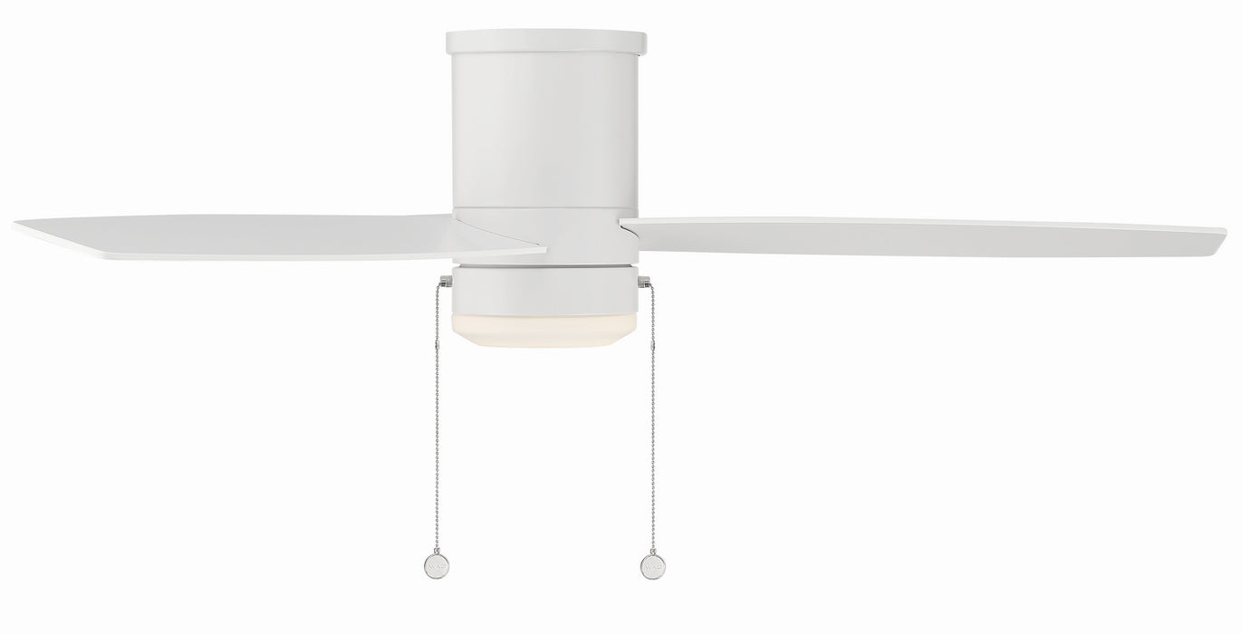 W.A.C. Lighting F-073L-MW Ceiling Fan, Matte White