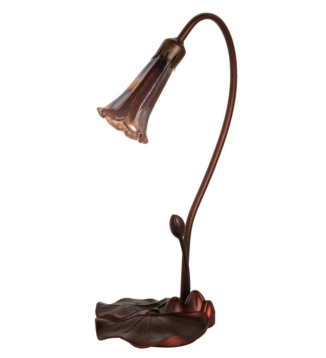Meyda Tiffany 13434 One Light Accent Lamp, Mahogany Bronze