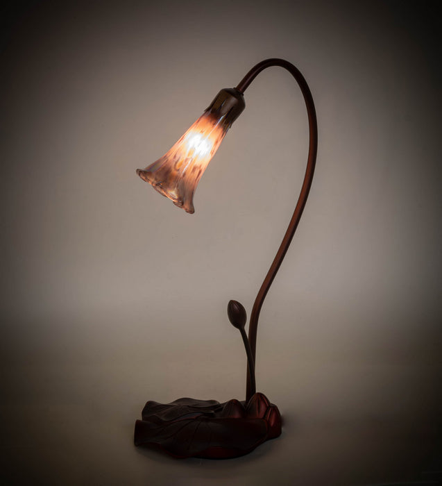 Meyda Tiffany 13434 One Light Accent Lamp, Mahogany Bronze