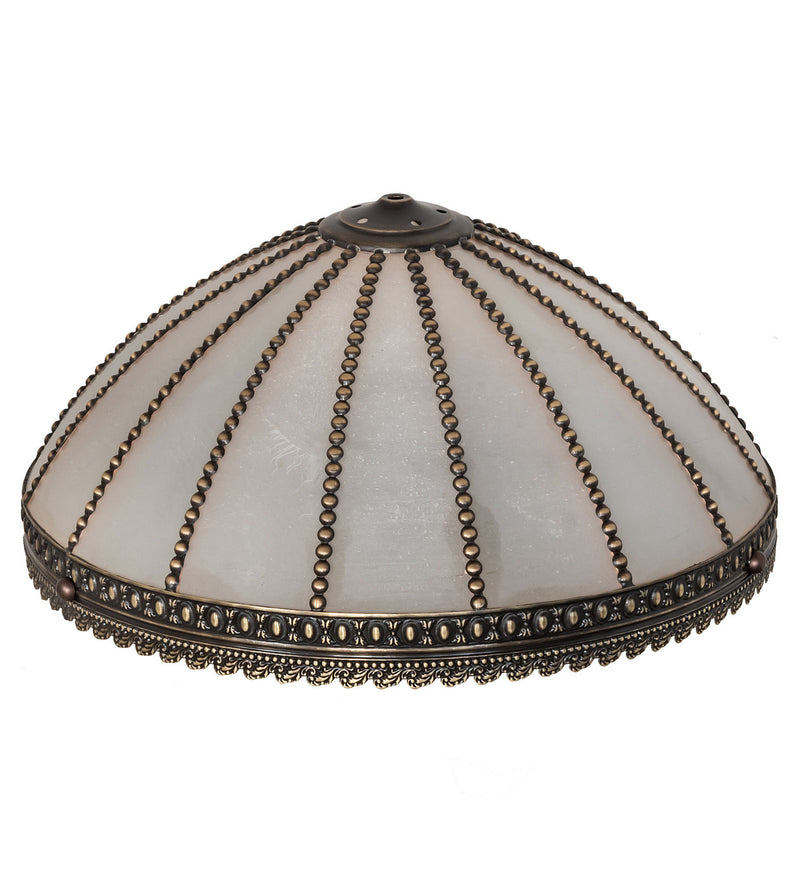 Meyda Tiffany 13967 Shade, Craftsman Brown Hilighted