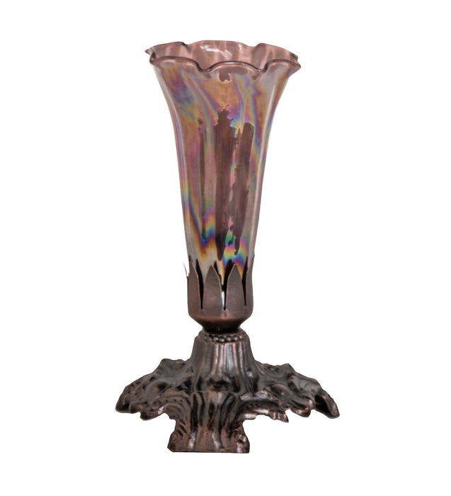 Meyda Tiffany 14358 One Light Accent Lamp, Mahogany Bronze