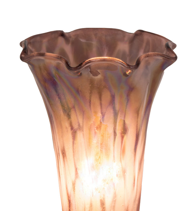 Meyda Tiffany 14358 One Light Accent Lamp, Mahogany Bronze