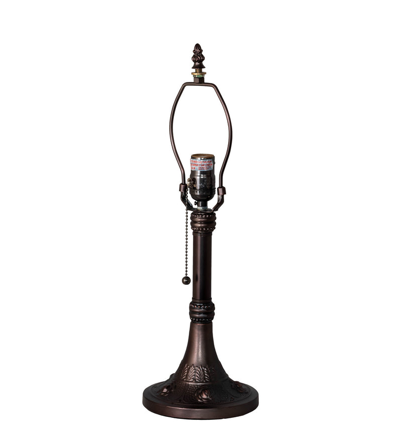 Meyda Tiffany 151293 One Light Table Lamp, Mahogany Bronze