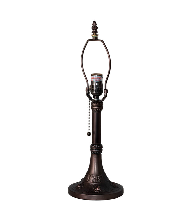 Meyda Tiffany 151293 One Light Table Lamp, Mahogany Bronze
