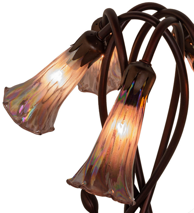 Meyda Tiffany 15902 Five Light Accent Lamp, Mahogany Bronze
